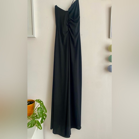 Y2K black one shoulder dress - Picture 4 of 10